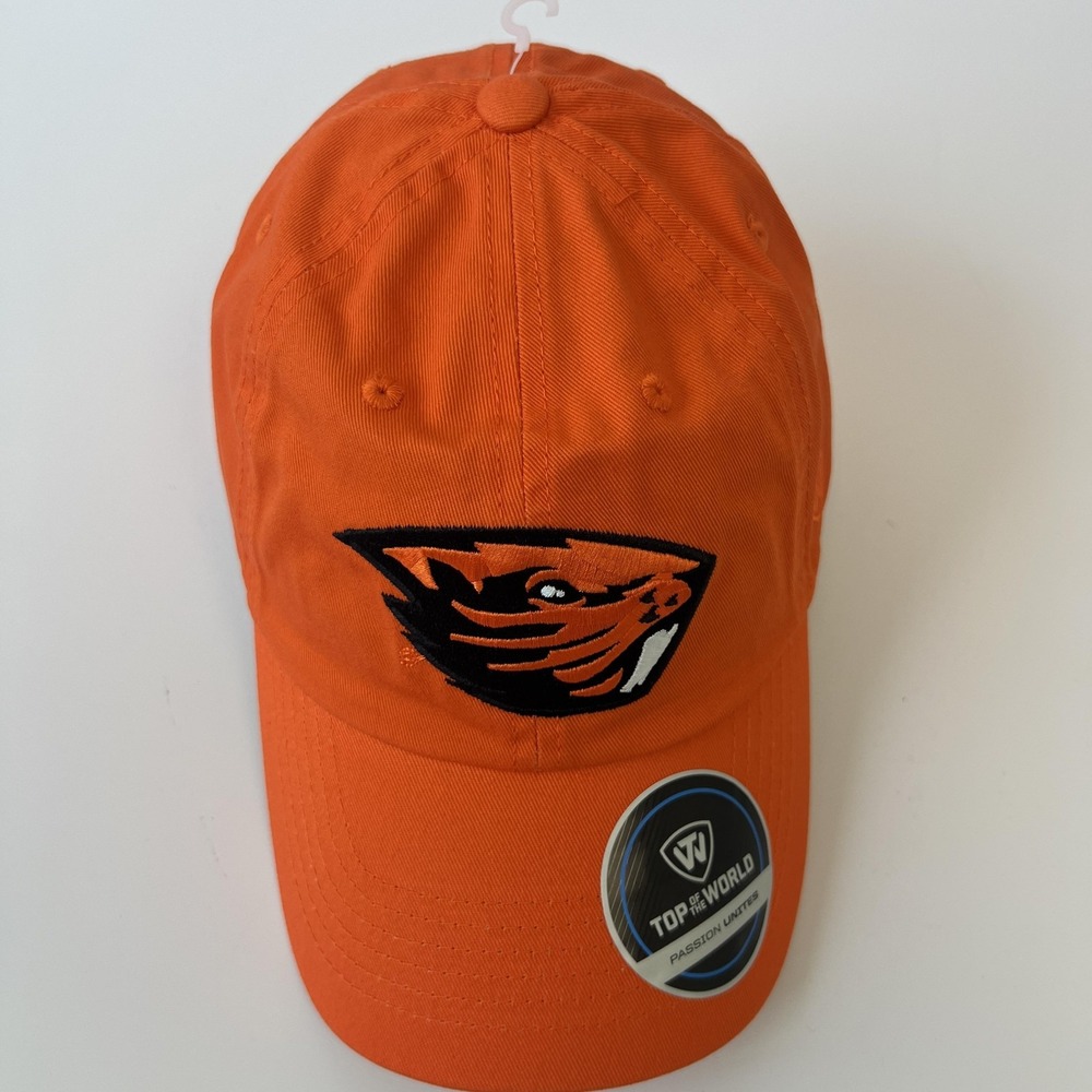 Oregon State‎ Beavers Hat Cap Strap Back Orange NCAA Basketball Mens College - Picture 7 of 13